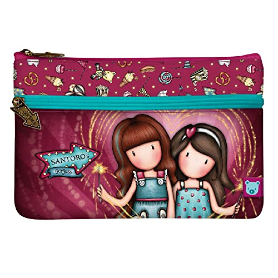 SANTORO Gorjuss astuccio Fireworks con tasca