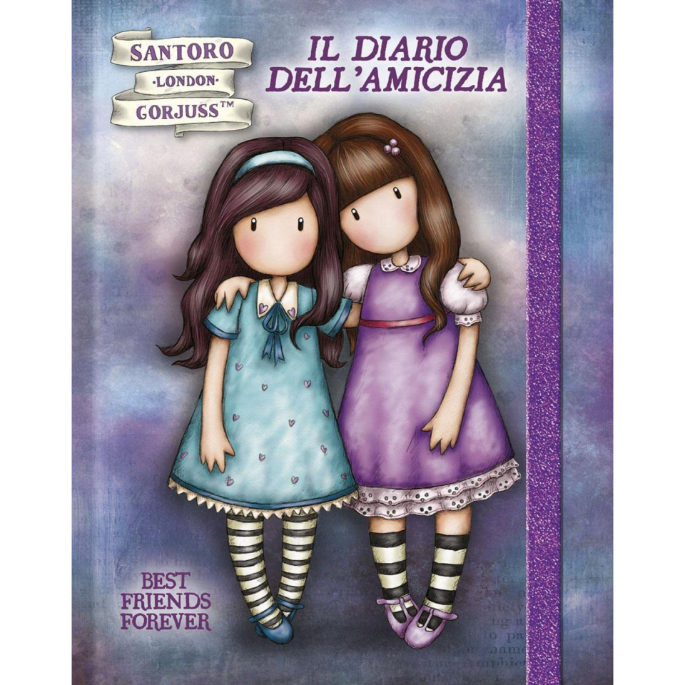 Santoro Gorjuss diario dell'amicizia con copertina rigida