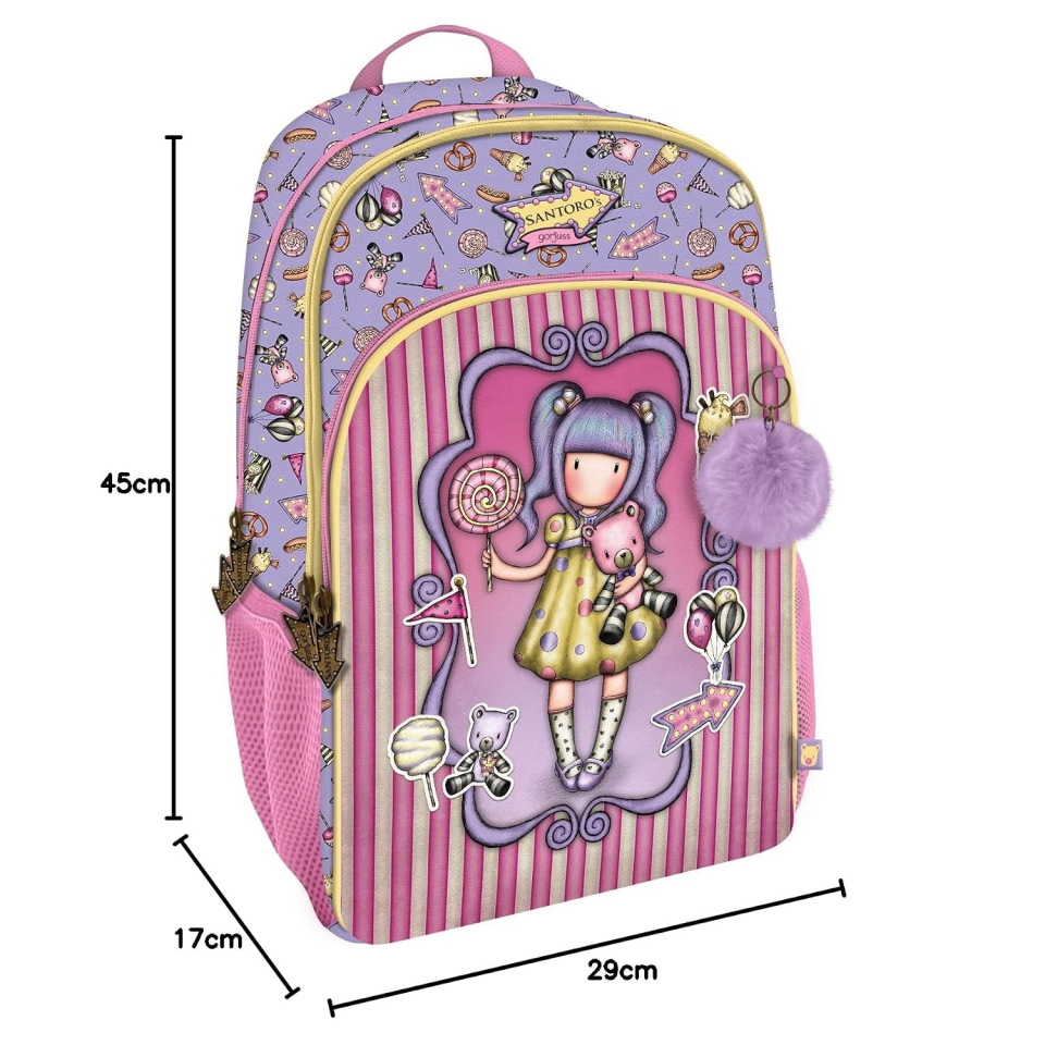 Santoro Gorjuss Fairground zaino scuola Primo Premio