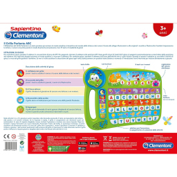 Clementoni Sapientino Alfabetiere Grillo ABC – Gioco Educativo Parlante dai 3 Anni