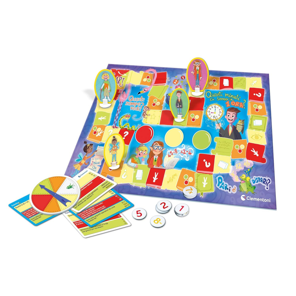 Clementoni Sapientino Aritmetica Divertente – Gioco da Tavolo Educativo