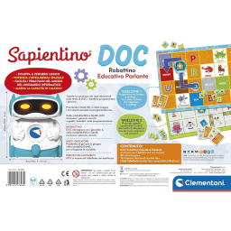 Clementoni Sapientino DOC – Robot Educativo Programmabile dai 5 Anni