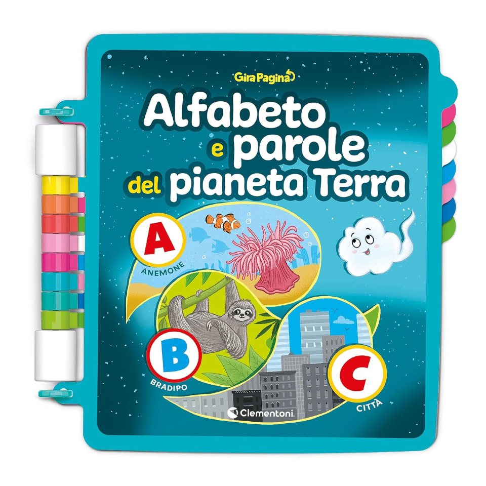 Clementoni Sapientino Girapagina – L'Alfabeto del Pianeta Terra