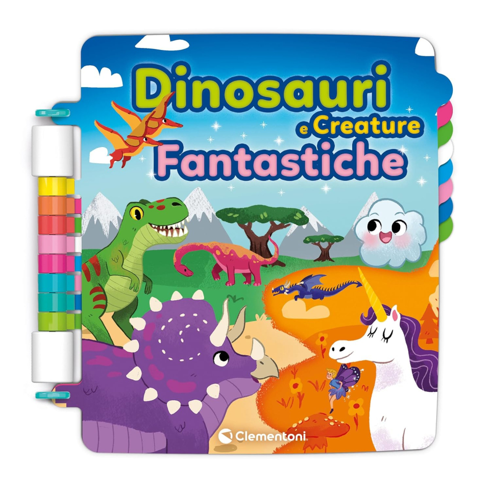 Clementoni Sapientino Girapagina – Dinosauri e Creature Fantastiche