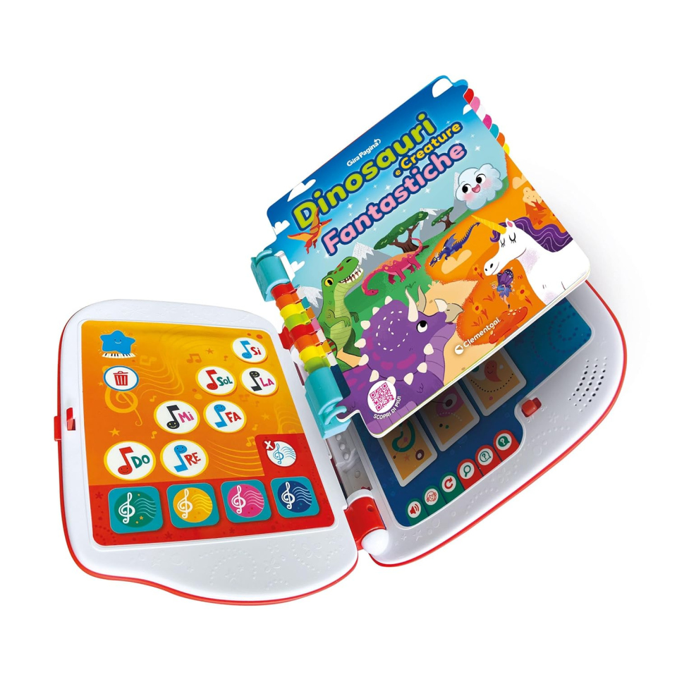 Clementoni Sapientino Girapagina – Dinosauri e Creature Fantastiche