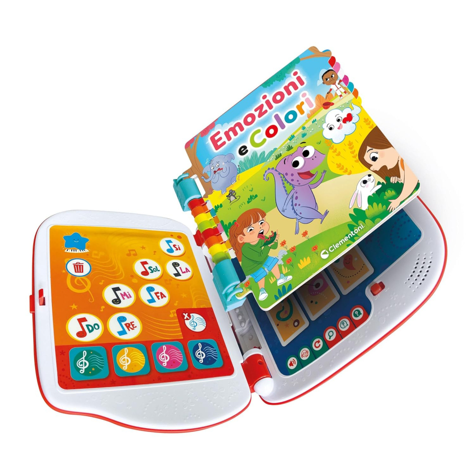 Clementoni Sapientino Girapagina Emozioni e Colori – Libro Interattivo 3-5 Anni