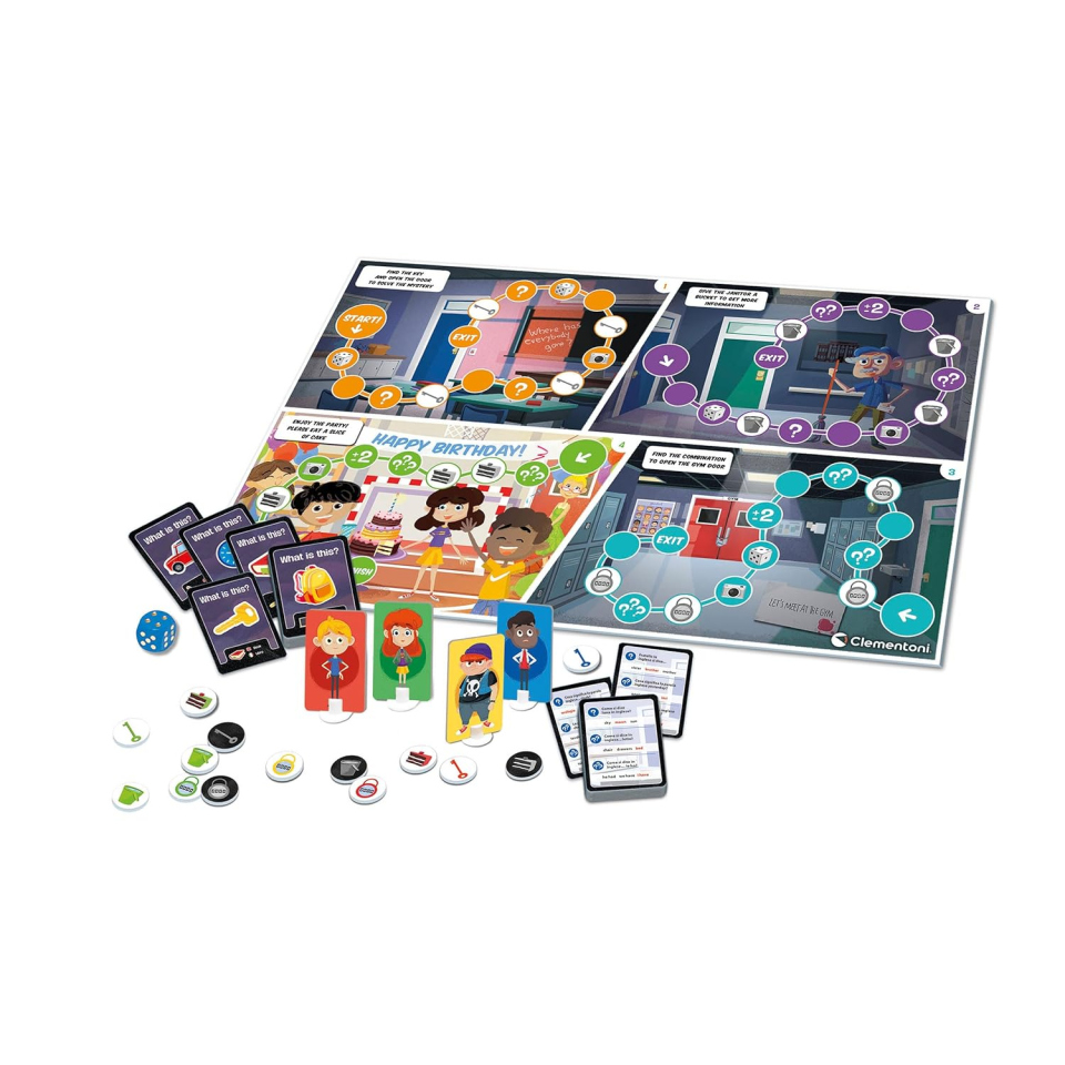 Clementoni Sapientino Mistery English – Gioco da Tavolo per Imparare l'Inglese
