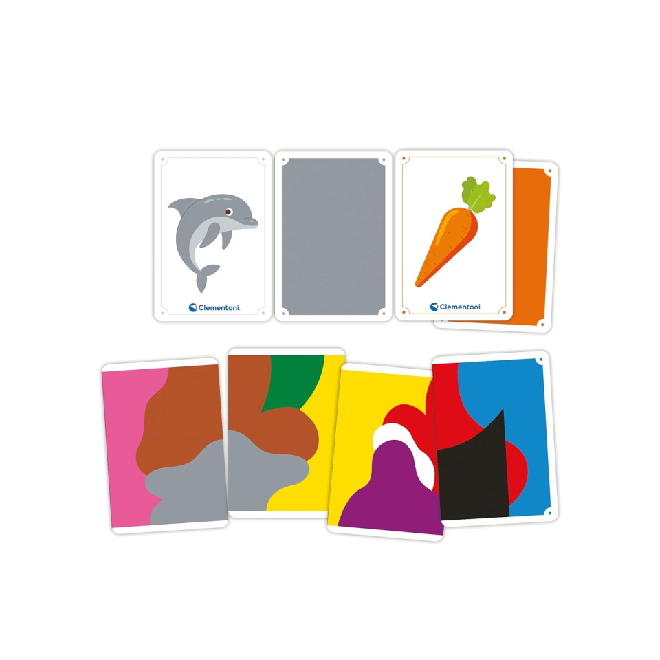 Clementoni Sapientino Montessori – Carte Colori per Bambini 2-5 Anni