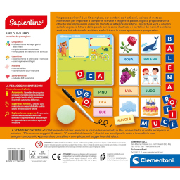 Clementoni Sapientino Montessori – Imparo a Scrivere