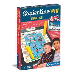 Clementoni Sapientino Più Inglese – Penne Parlanti e Dizionario Interattivo