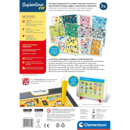 Clementoni Sapientino Più Inglese – Penne Parlanti e Dizionario Interattivo