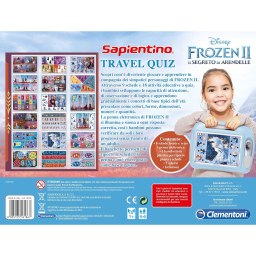 Sapientino Travel Quiz Frozen 2 – Penna Interattiva Clementoni