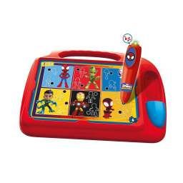 Clementoni Sapientino Travel Quiz Spidey – Penna Interattiva e Schede Educative