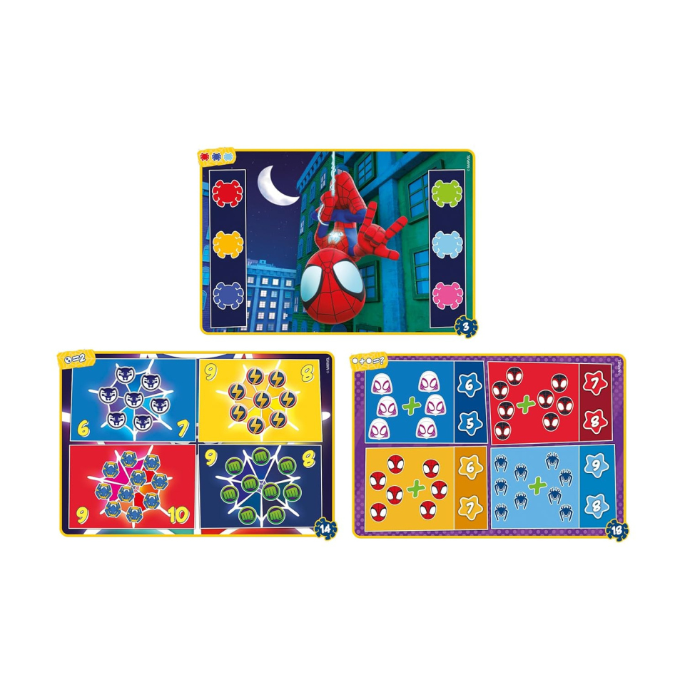 Clementoni Sapientino Travel Quiz Spidey – Penna Interattiva e Schede Educative
