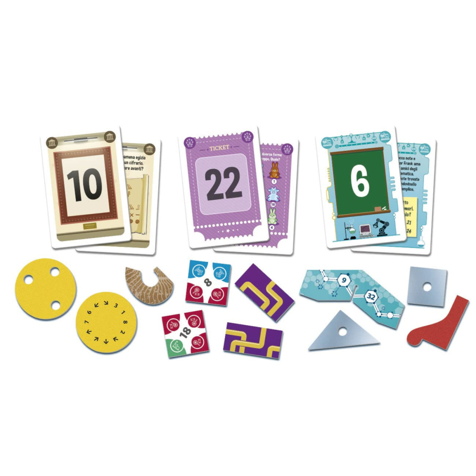 Clementoni Sblocca la Porta Pocket – Escape Room a Carte per Bambini