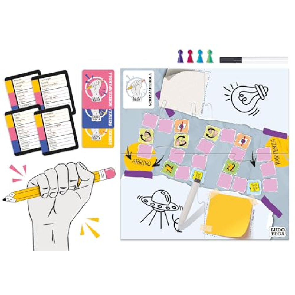 Schizzaparola Pocket – Gioco Educativo di Disegno Lisciani