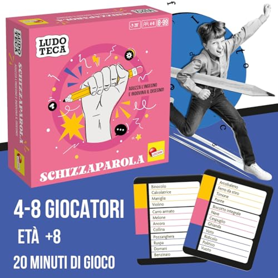 Schizzaparola Pocket – Gioco Educativo di Disegno Lisciani