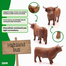 Schleich Farm World toro Highland dai 3 anni