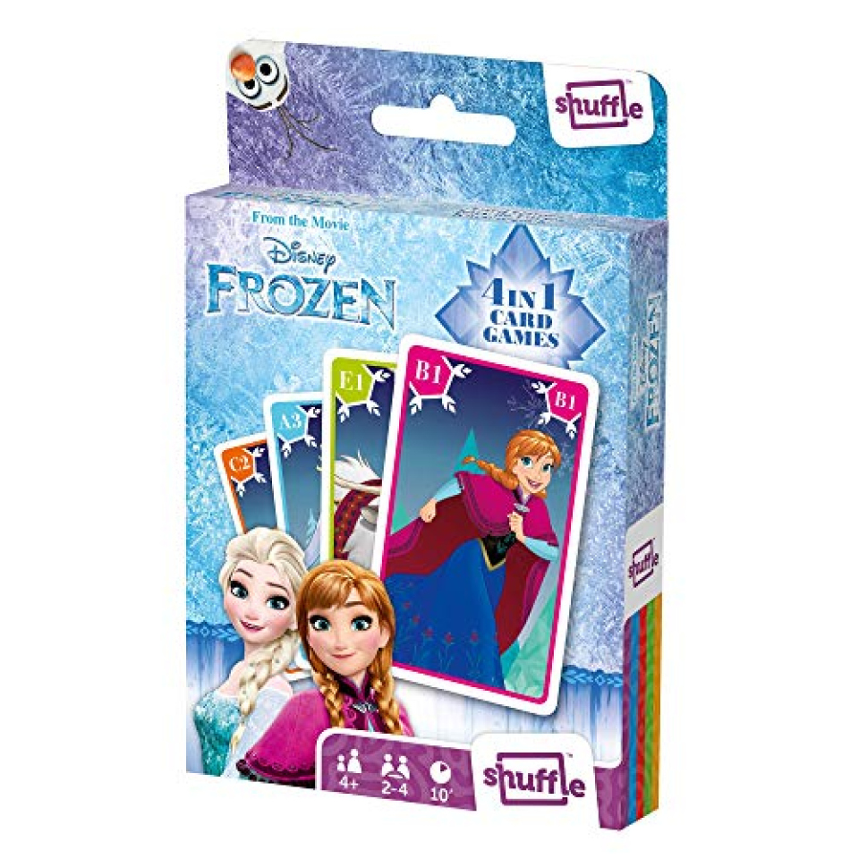 Shuffle Disney Frozen gioco di carte 4 in 1