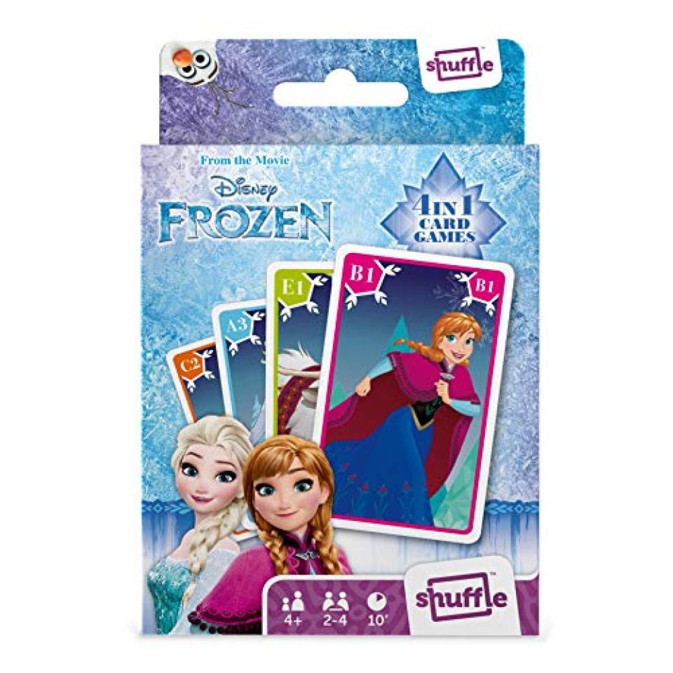 Shuffle Disney Frozen gioco di carte 4 in 1