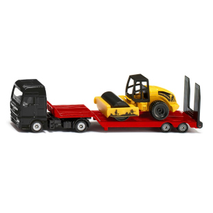 Siku camion MAN rullo compressore con rimorchio ribassato 1:87