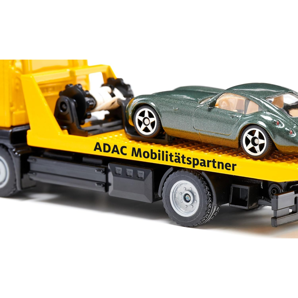 Siku carro attrezzi MAN ADAC con auto, scala 1:55