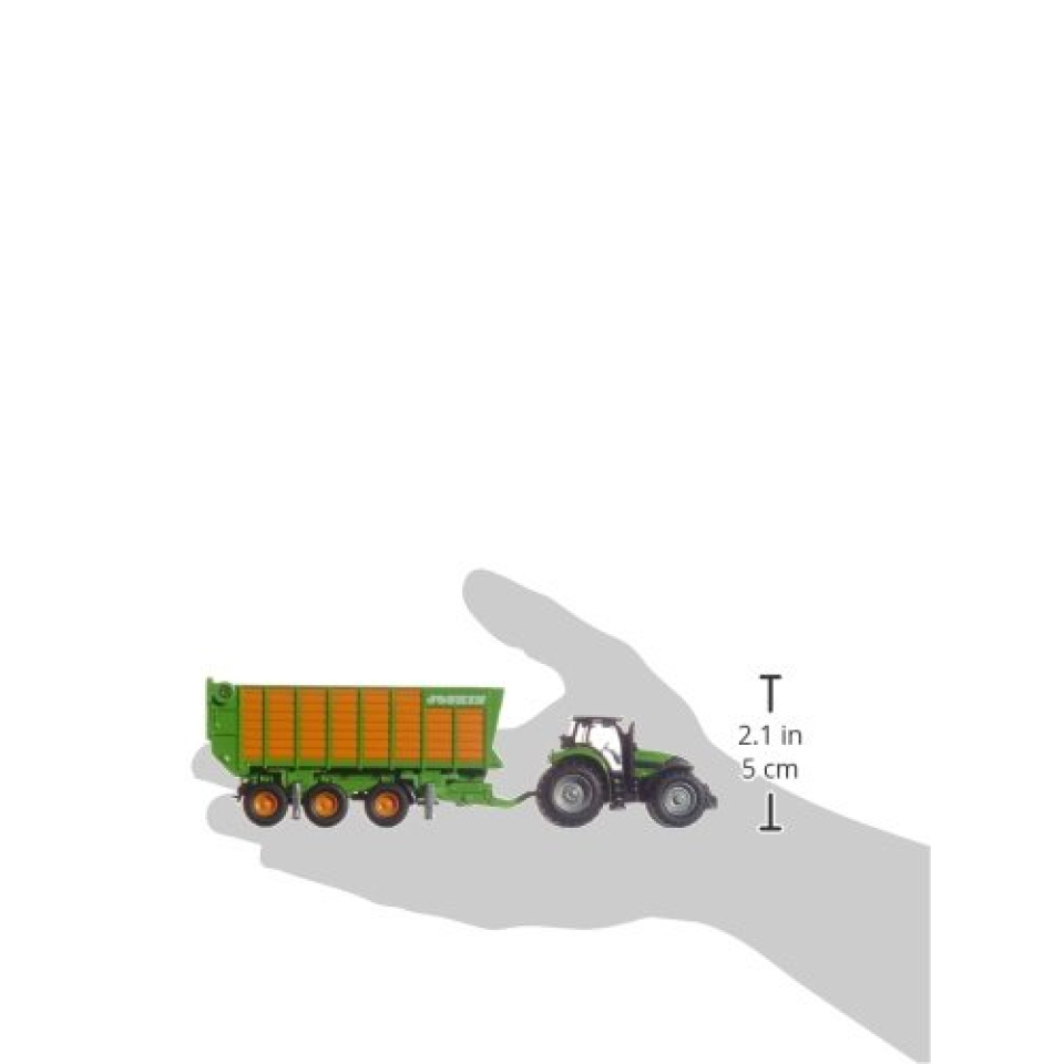 Siku Farmer trattore Deutz-Fahr con rimorchio Joskin 1:87