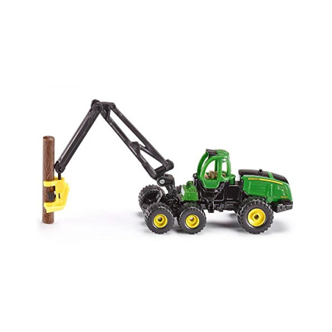 Siku 1652 Harvester John Deere – Modellino Forestale in Metallo 1:87