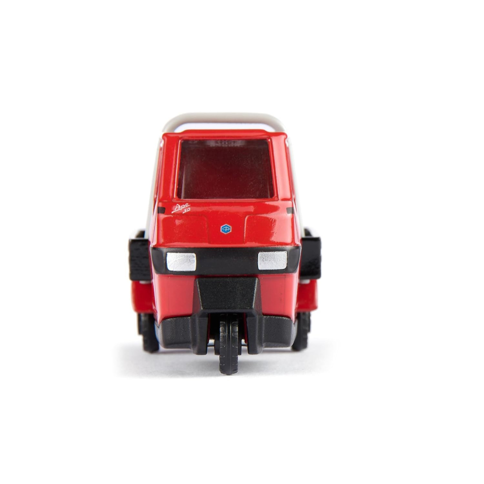 Siku Super modellino Piaggio Ape Cross rosso-nero