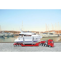 Siku Super camion trasporto yacht in scala 1:87