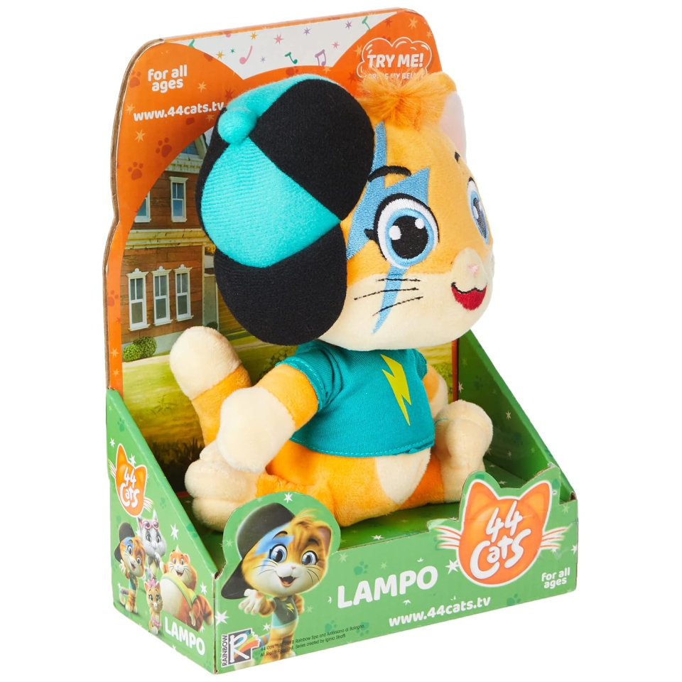 Simba 44 Gatti peluche Lampo musicale 20,3 cm