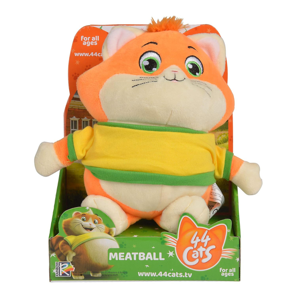 Simba 44 Gatti peluche Polpetta musicale 20,3 cm
