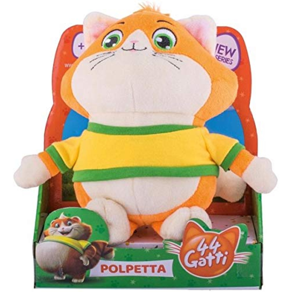 Simba 44 Gatti peluche Polpetta musicale 20,3 cm