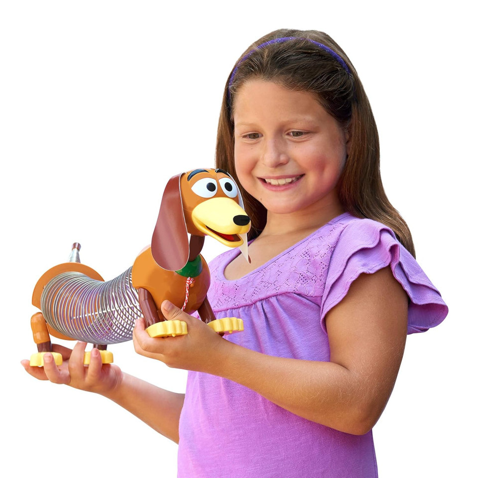 Slinky Dog Toy Story – Cane Trainabile a Molla per Bambini dai 18 Mesi