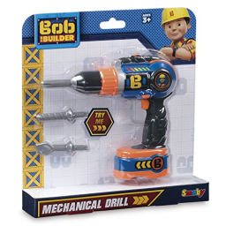 Smoby Bob Aggiustatutto trapano giocattolo meccanico, dai 3 anni
