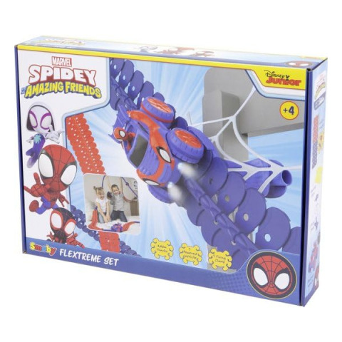 Smoby FleXtreme Spidey Set Pista da Corsa 184 Pezzi
