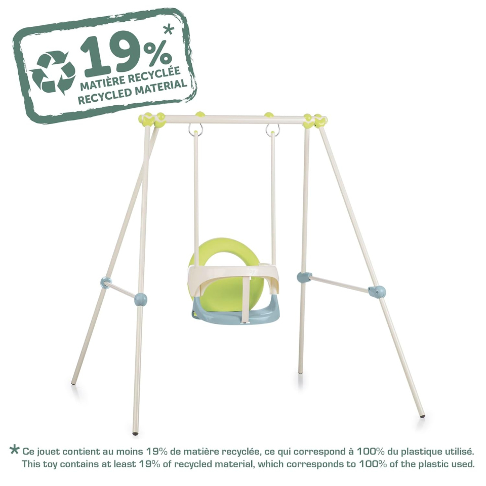 Smoby Life altalena bambini con struttura in metallo