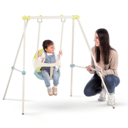 Smoby Life altalena bambini con struttura in metallo