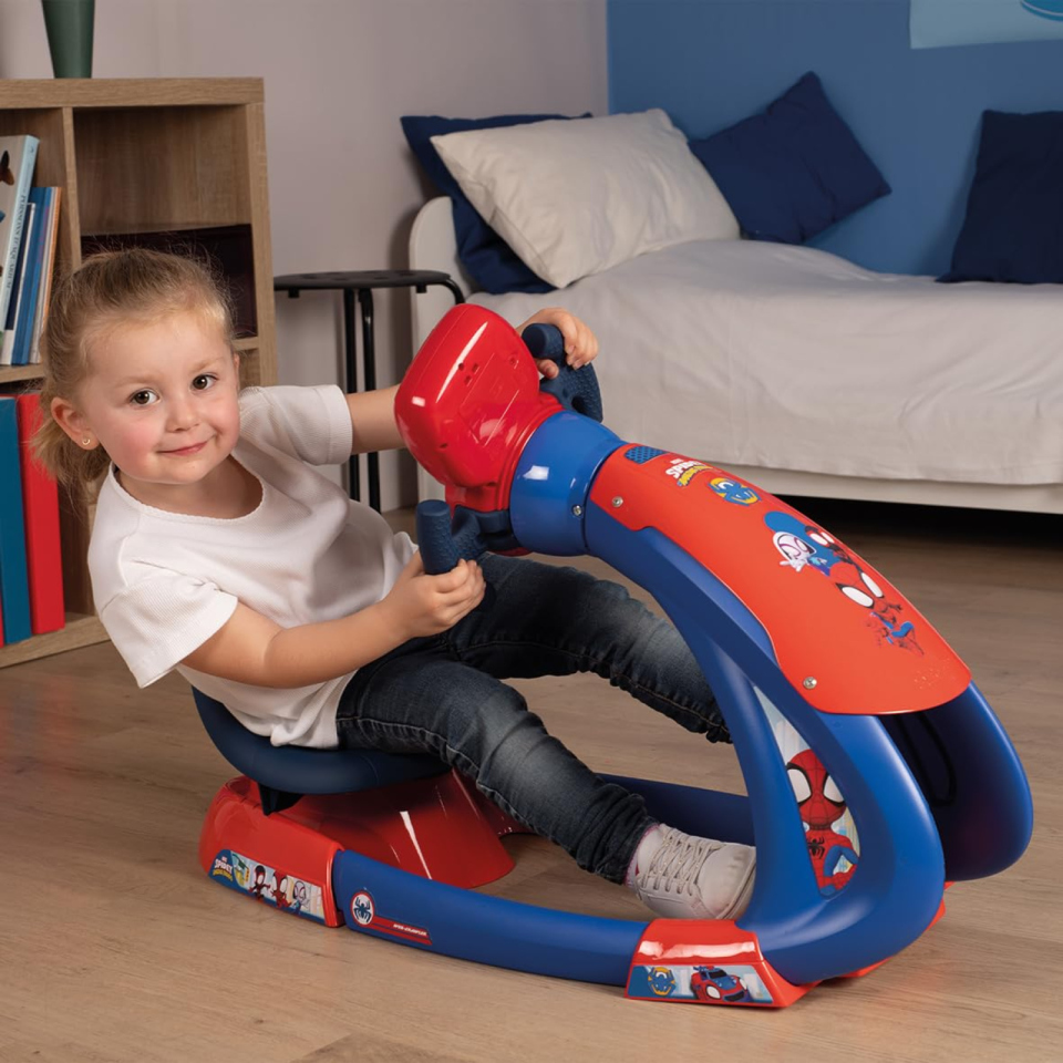 Smoby Spidey simulatore di guida regolabile