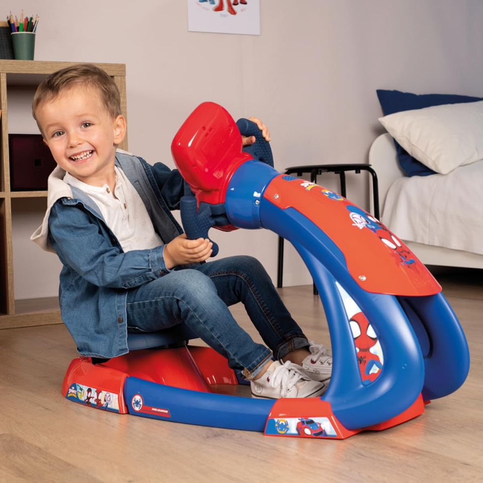 Smoby Spidey simulatore di guida regolabile