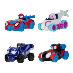Marvel Spidey macchinine in metallo, set da 4 veicoli