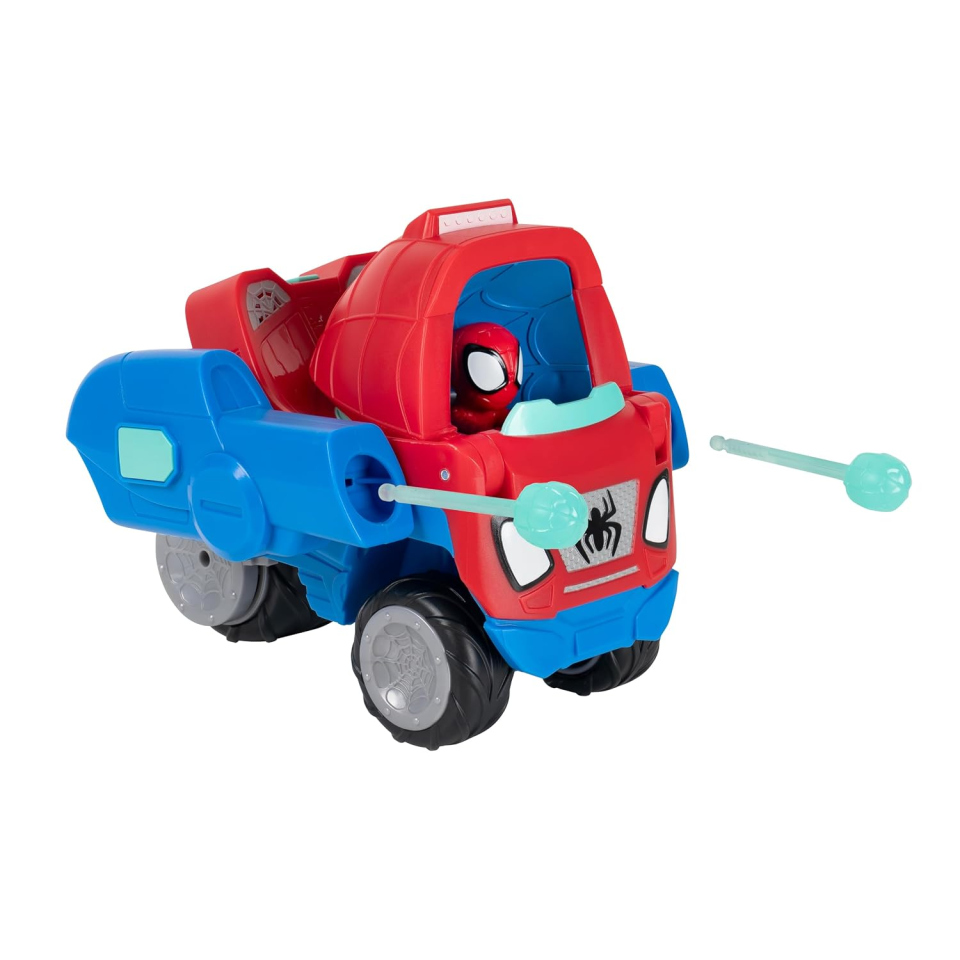 Spidey Web-Wave Cruiser veicolo trasformabile 2 in 1 Jazwares