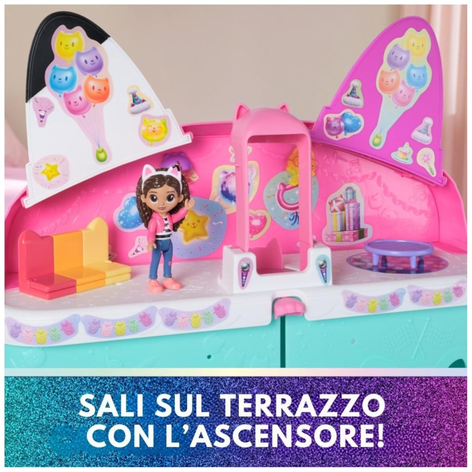 Spin Master Gabby's Dollhouse casetta del film dai 3 anni