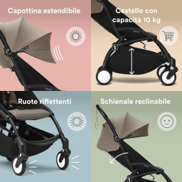 Stokke YOYO3 passeggino con pack 0+ e 6+