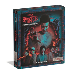 Clementoni Stranger Things Friends Don't Lie – Gioco da Tavolo Cooperativo