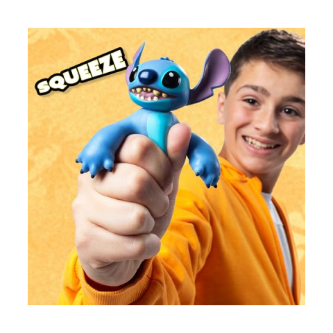 Basic Fun Stretch Armstrong Mini Stitch – Personaggio Elastico Disney
