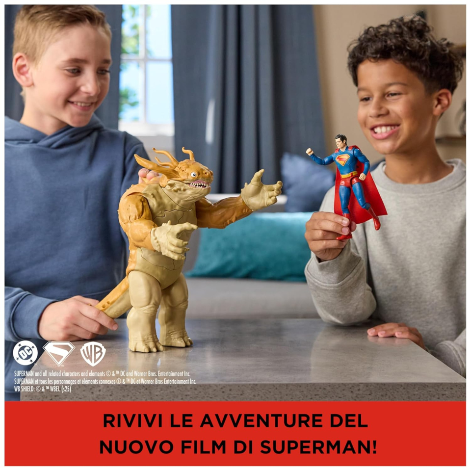 Superman vs Kaiju con Slime – Playset DC Comics Spin Master