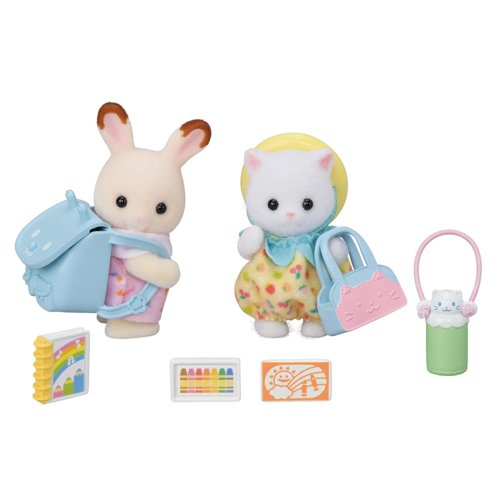 Sylvanian Families Amici dell'Asilo playset con due bebè
