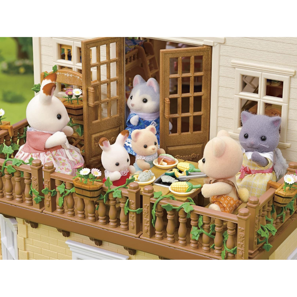 Sylvanian Families casa delle bambole modulare con luce