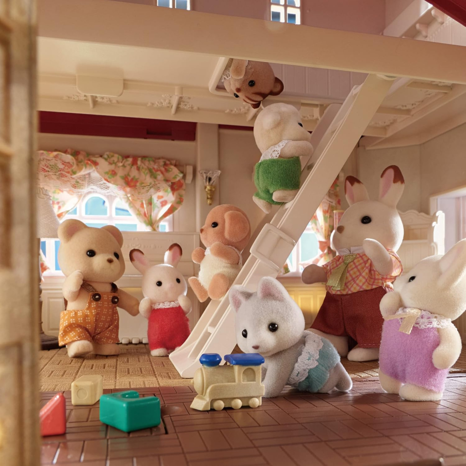 Sylvanian Families casa delle bambole modulare con luce